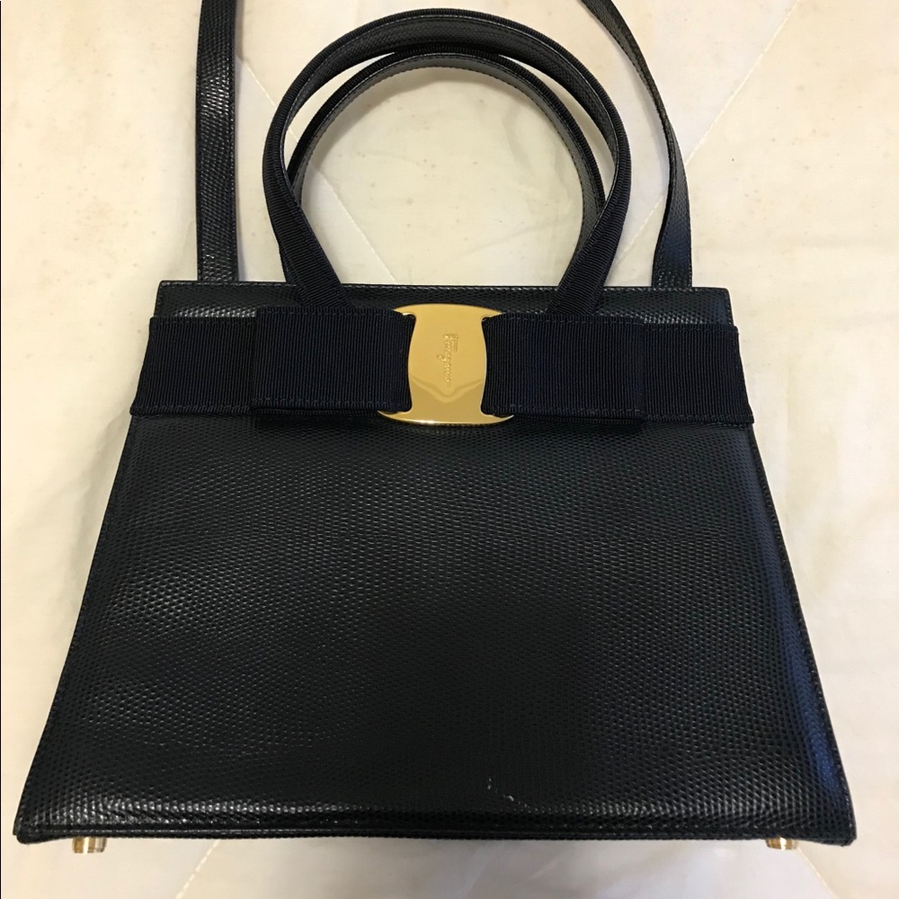 Salvatore Ferragamo Vara Ribbon Bag AQ-214178
